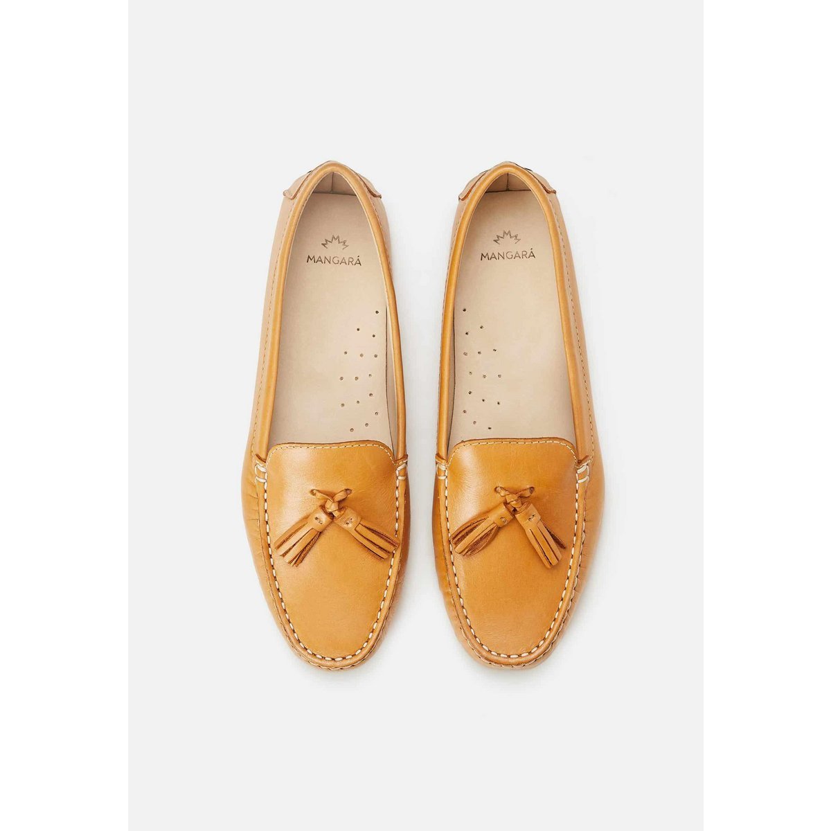 Caviuna Damen-Loafer mit Ärmeln