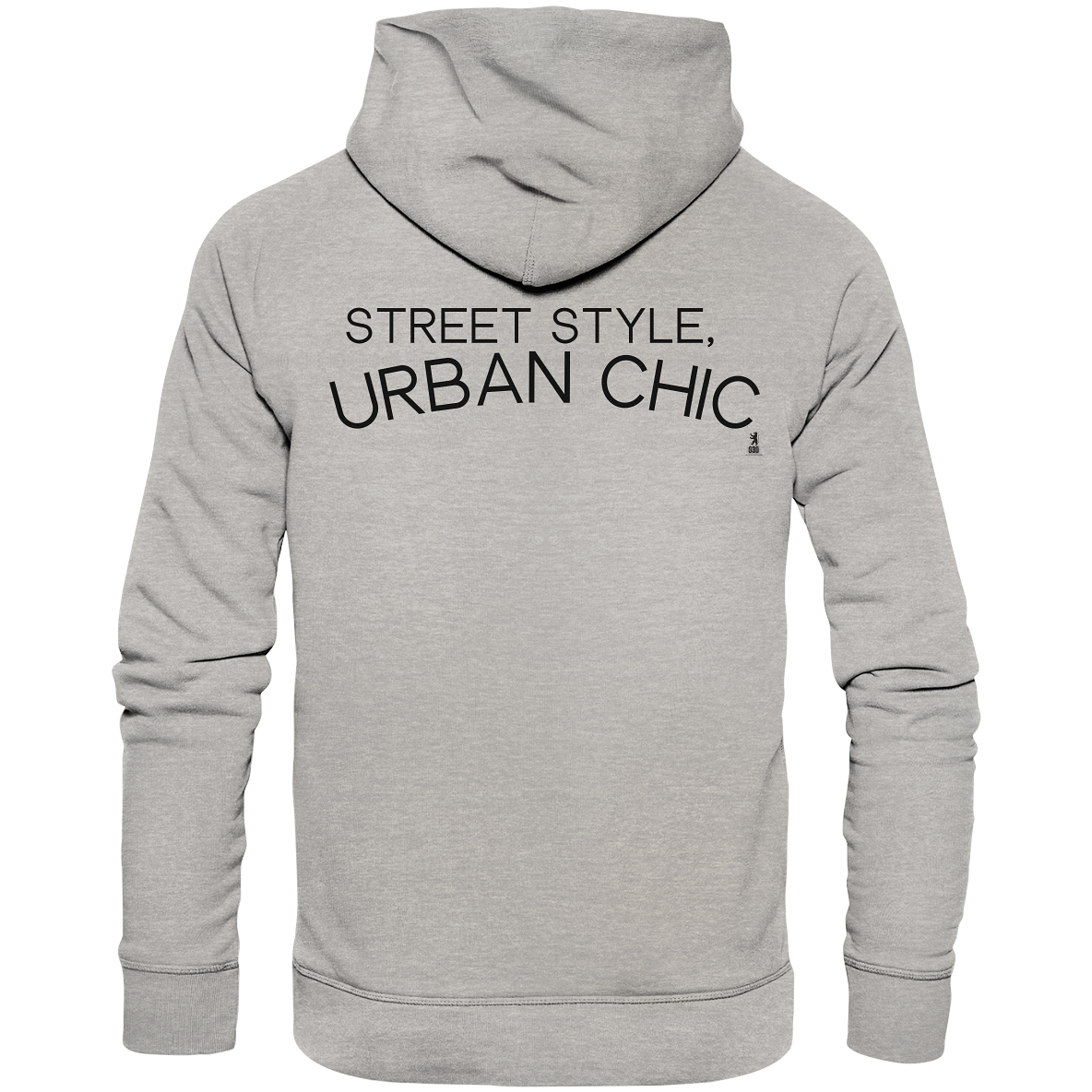 030 Hauptstadtliebe Berlin - Urban chic - Organic Basic Hoodie - in 4 Farben - XS bis 5XL