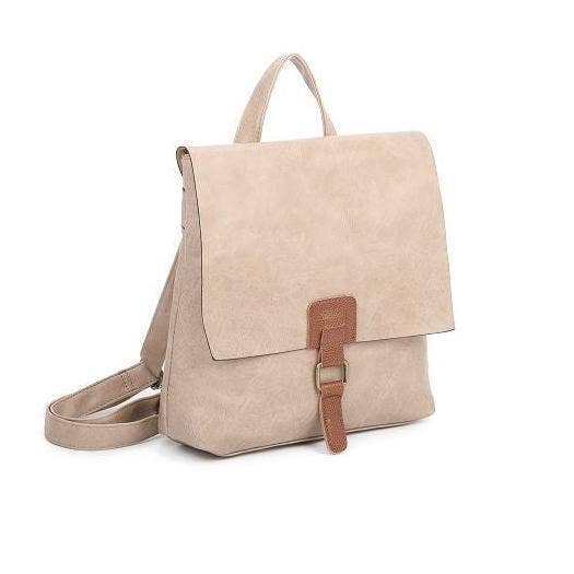 Rucksack Sabina Beige – Kompakter City Rucksack