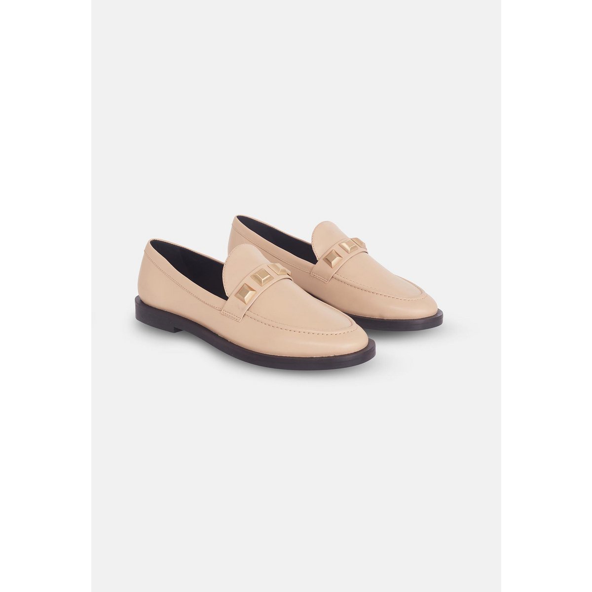 Damen-Loafer mit Ärmeln, Herbst-Leder