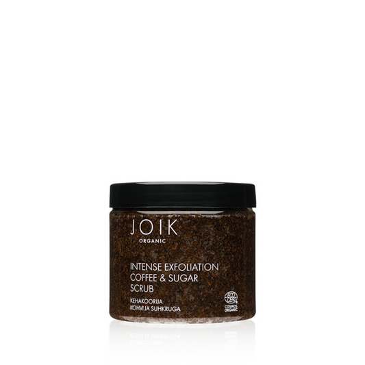 JOIK Organic Vegan Intense Peeling Coffee & Sugar Scrub 180gr