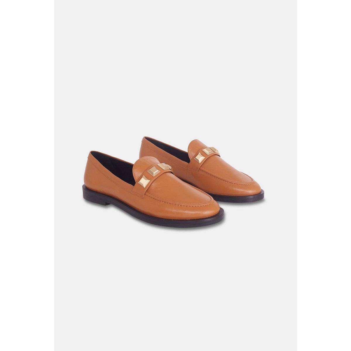 Damen-Loafer mit Ärmeln, Herbst-Leder