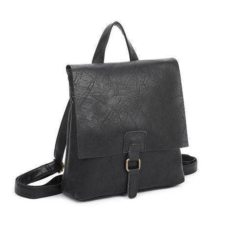 Rucksack Sabina Schwarz – Kompakter City Rucksack