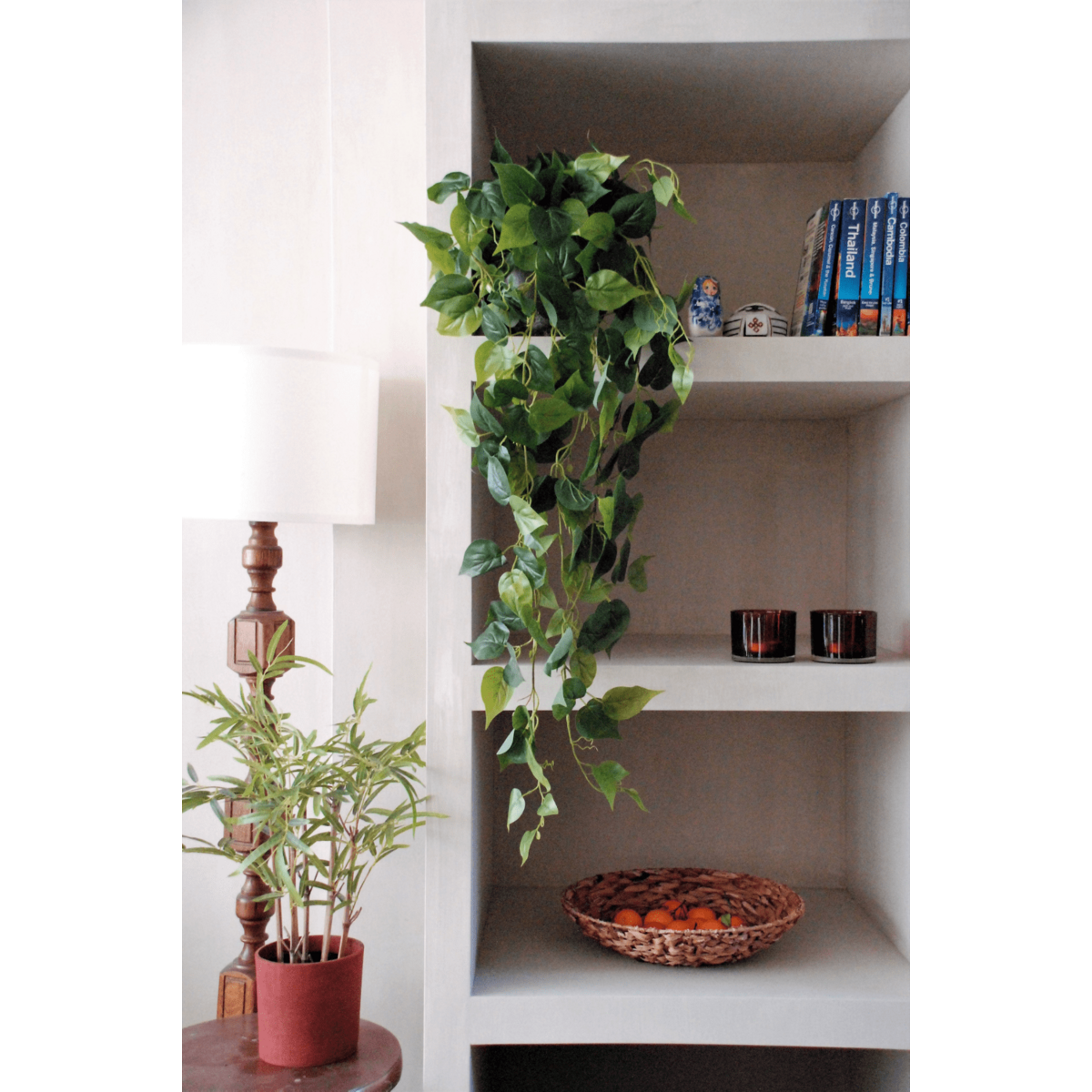 Philodendron Kunst Hangplant 90cm