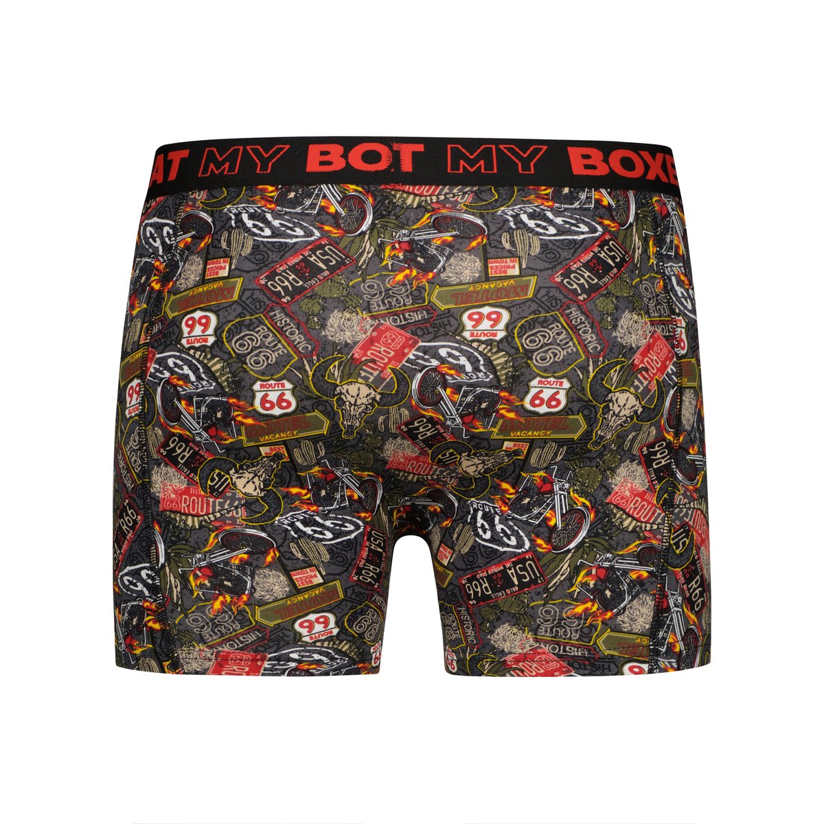 ROUTE 66 | Herren-Boxershorts | Beat My Boxer - HOLE-X-WORLD