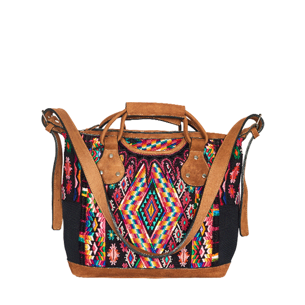 WWEEKENDER HUIPIL KLEIN | SCHWARZES IKAT