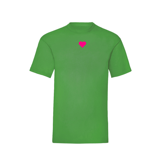 T-Shirt Pink Velvet Heart - HOLE-X-WORLD