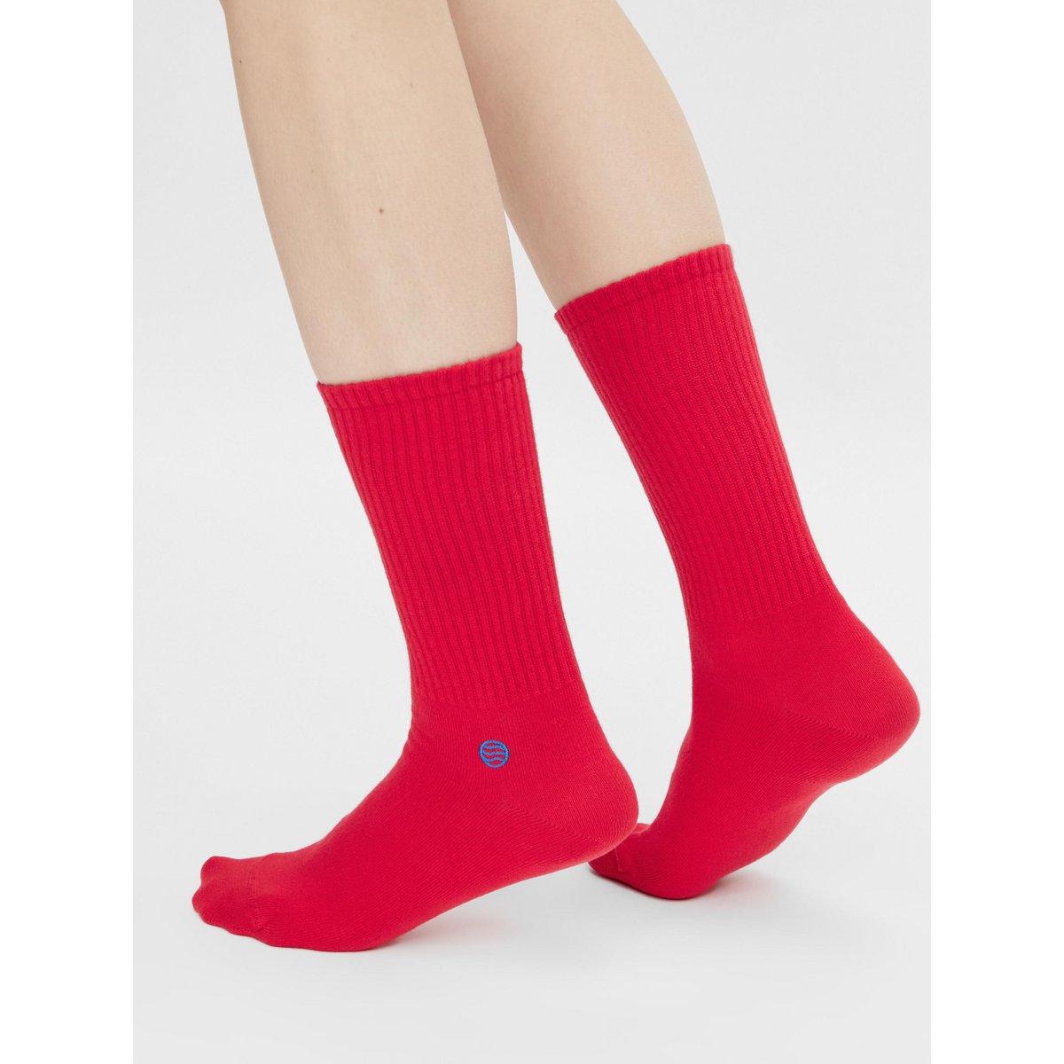 2-er Pack Red Retro Socken Nachhaltig und fair hergestellt (GOTS-zertifiziert).