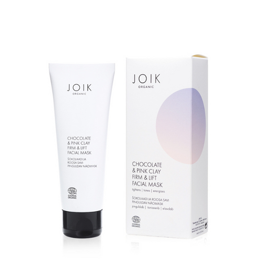 JOIK Organic Vegan Chocolate & Pink Clay Firm & Lift Gesichtsmaske 75 ml