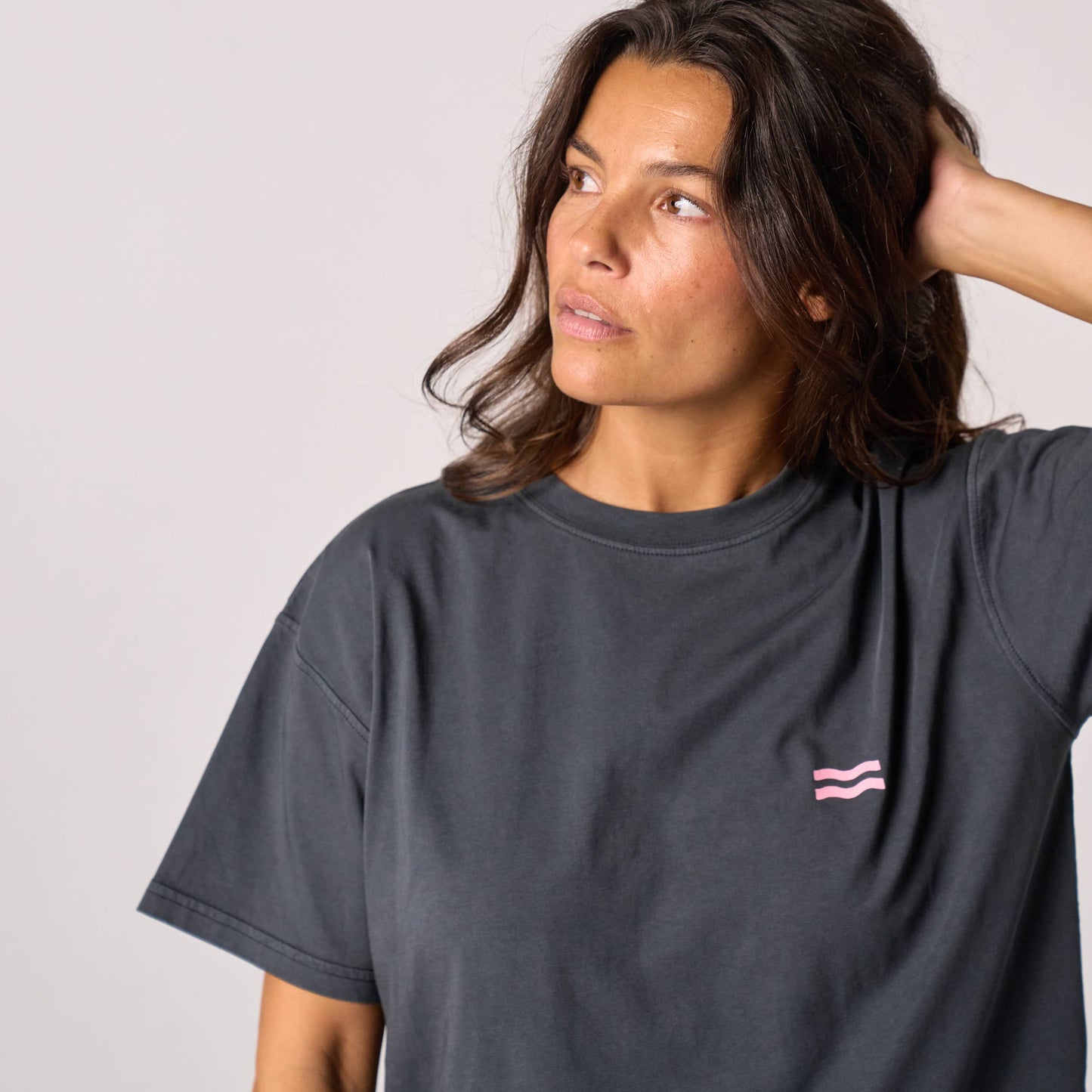 Damen T-Shirt Bio-Baumwolle Schwarz Größe S – BILLYBELT