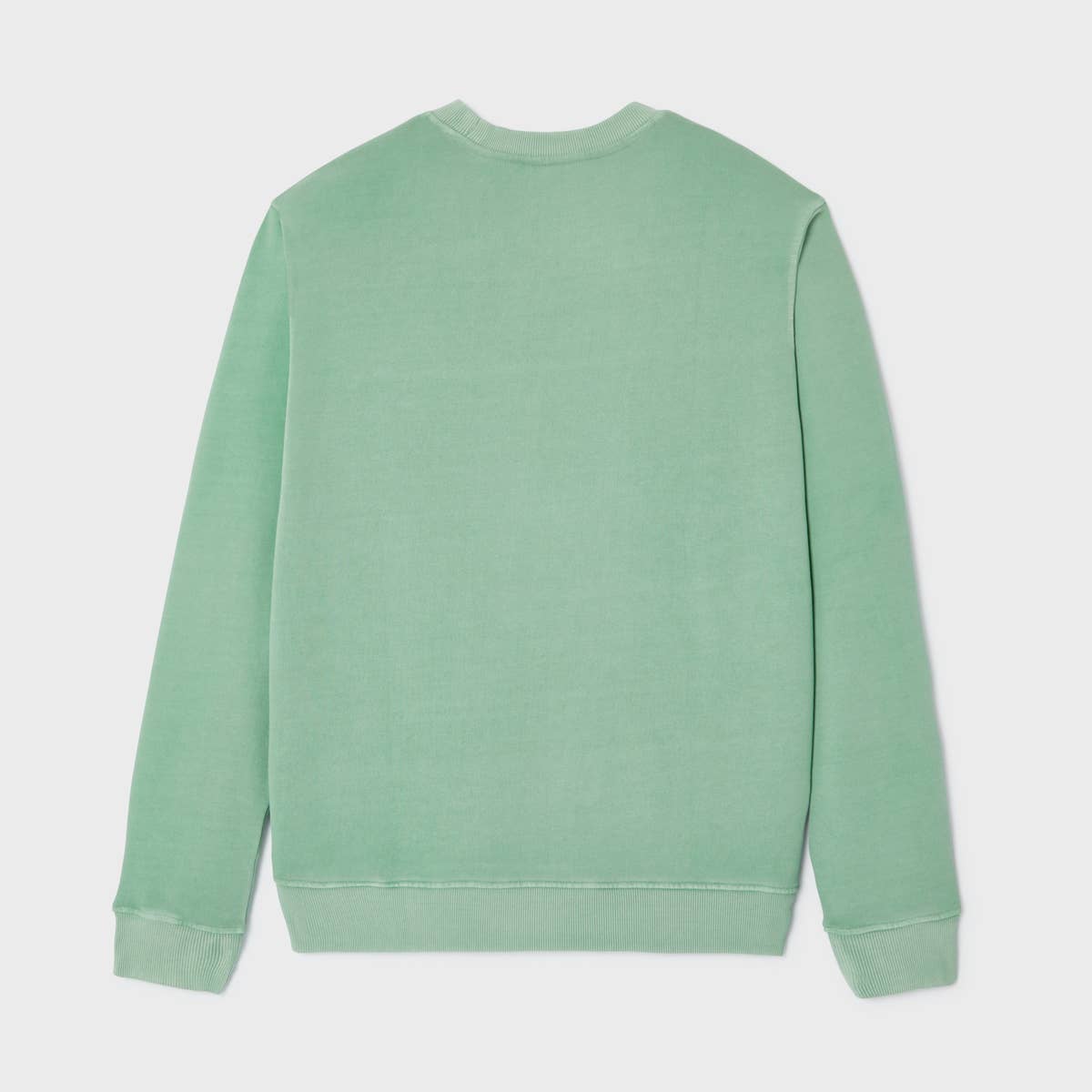 BILLYBELT Unisex-Sweatshirt Wassergrün – Rückansicht Sweatshirt
