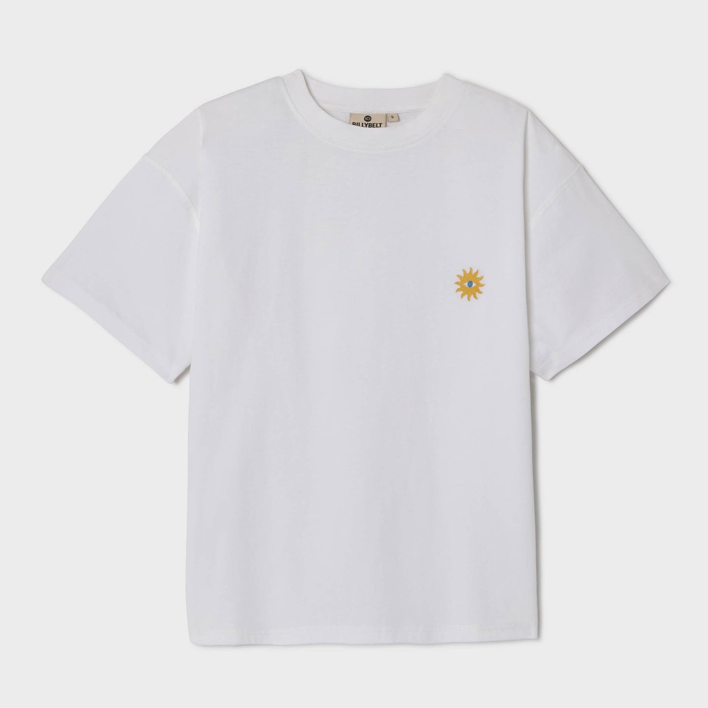 Damen T-Shirt Bio-Baumwolle Weiß Größe M – BILLYBELT