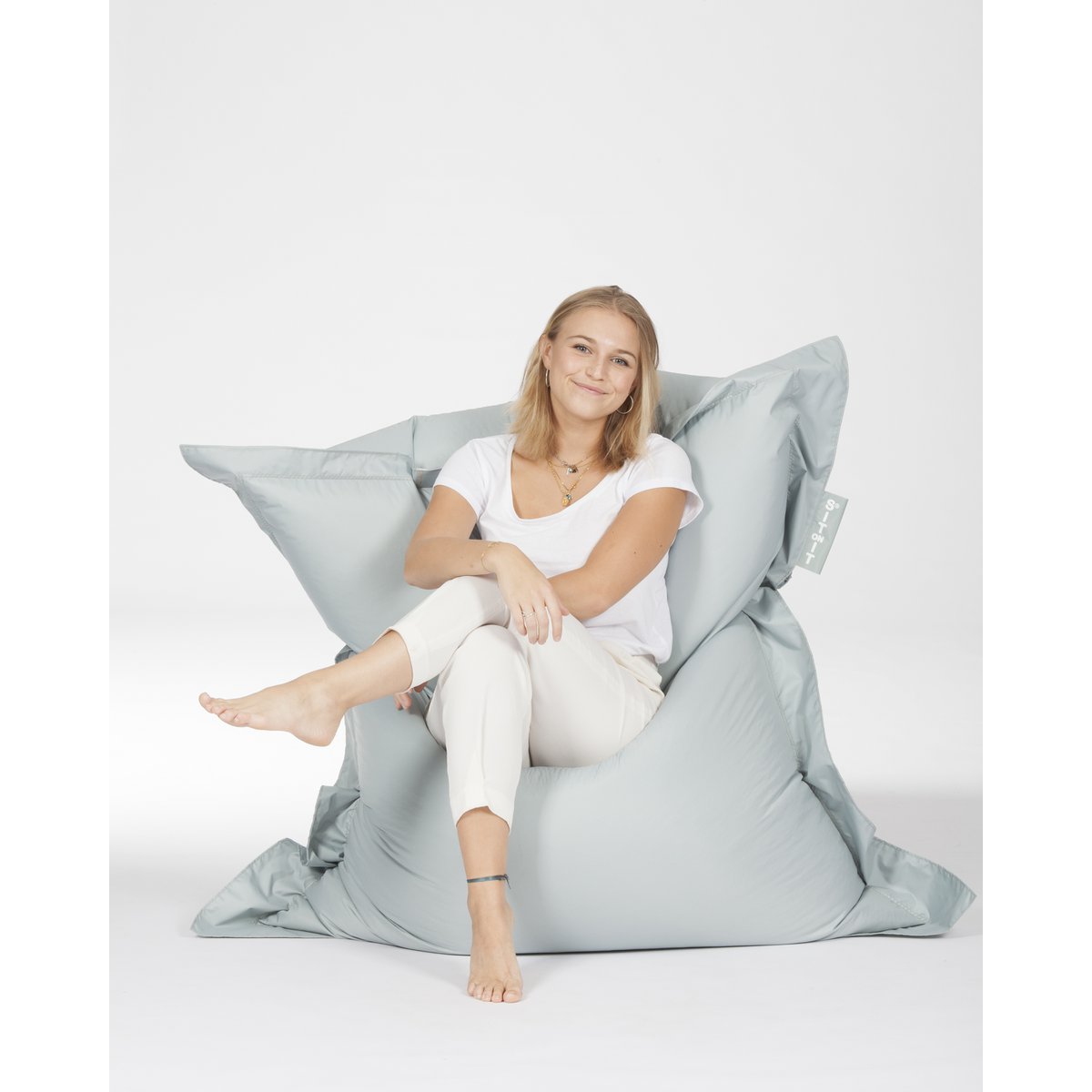 BEANBAG - gris clair - HOLE-X-WORLD