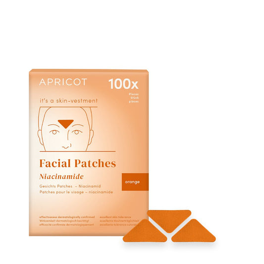 NEU – APRICOT Gesichtspflaster Niacinamid – 100x - HOLE-X-WORLD