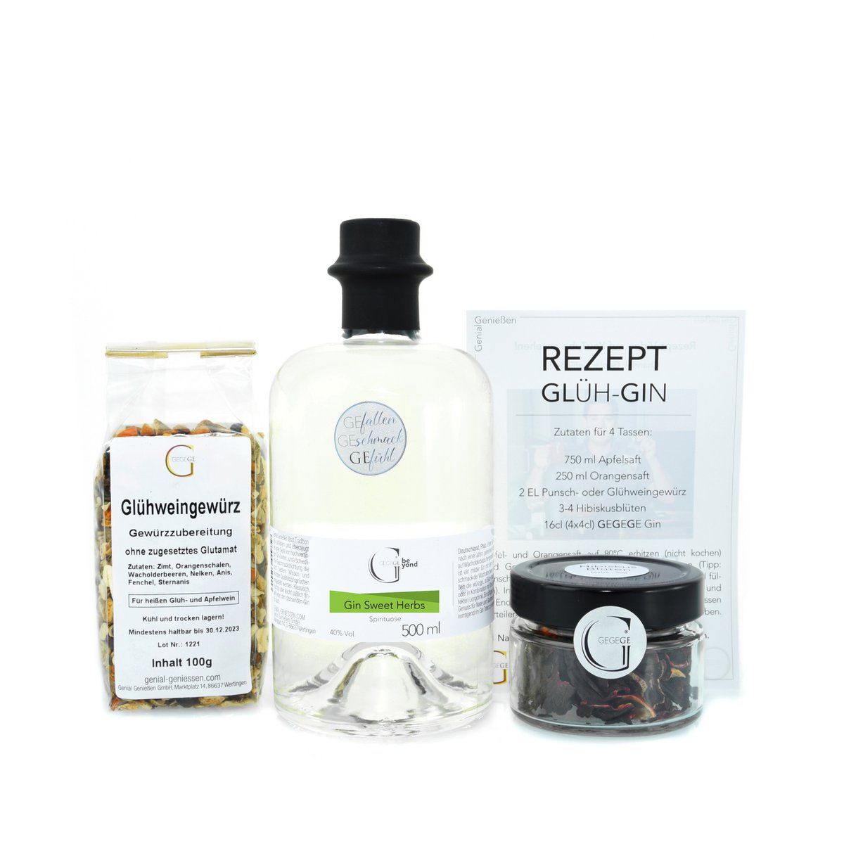 Glüh-Gin Geschenkset