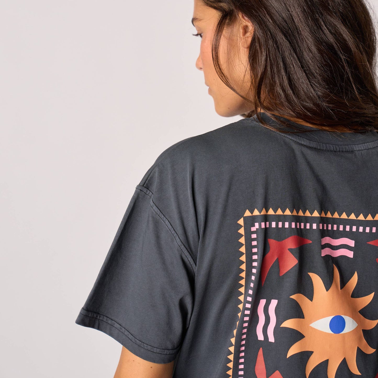Damen T-Shirt Bio-Baumwolle Schwarz Größe M – BILLYBELT