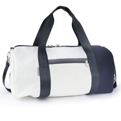 Duffle Bag "Pirat" navy/orange