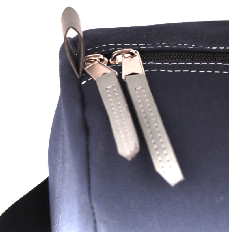 Duffle Bag "Pirat" navy/orange