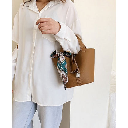 AnBeck 'The refreshing Lady' - Stilvolle 2 in 1 Handtasche (3 Farboptionen)- inkl. Zusatztasche! - HOLE-X-WORLD