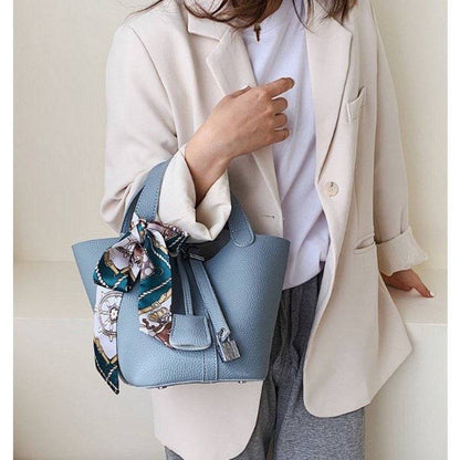 AnBeck 'The refreshing Lady' - Stilvolle 2 in 1 Handtasche (3 Farboptionen)- inkl. Zusatztasche! - HOLE-X-WORLD