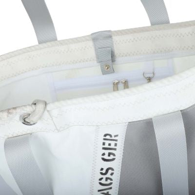 Watt STENCIL Kollektion - Strandtasche oder Einkaufstasche Detailansicht