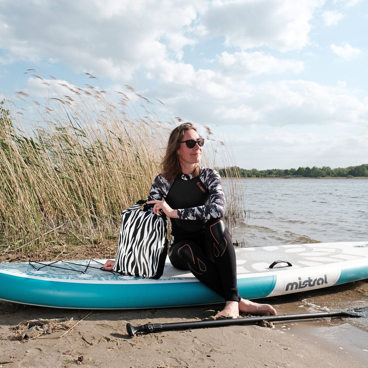 IKURI Drybag Zebra