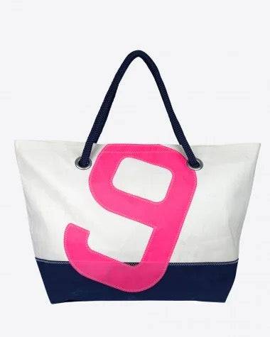 727 Sailbags Handtasche Carla N°9  100% recycelte Segel * Null Abfall Ziel * rosa * Handmade