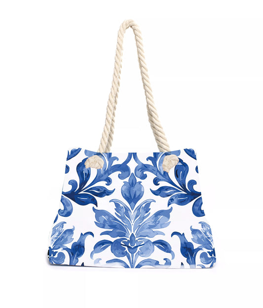 Strandtasche Blue Tile