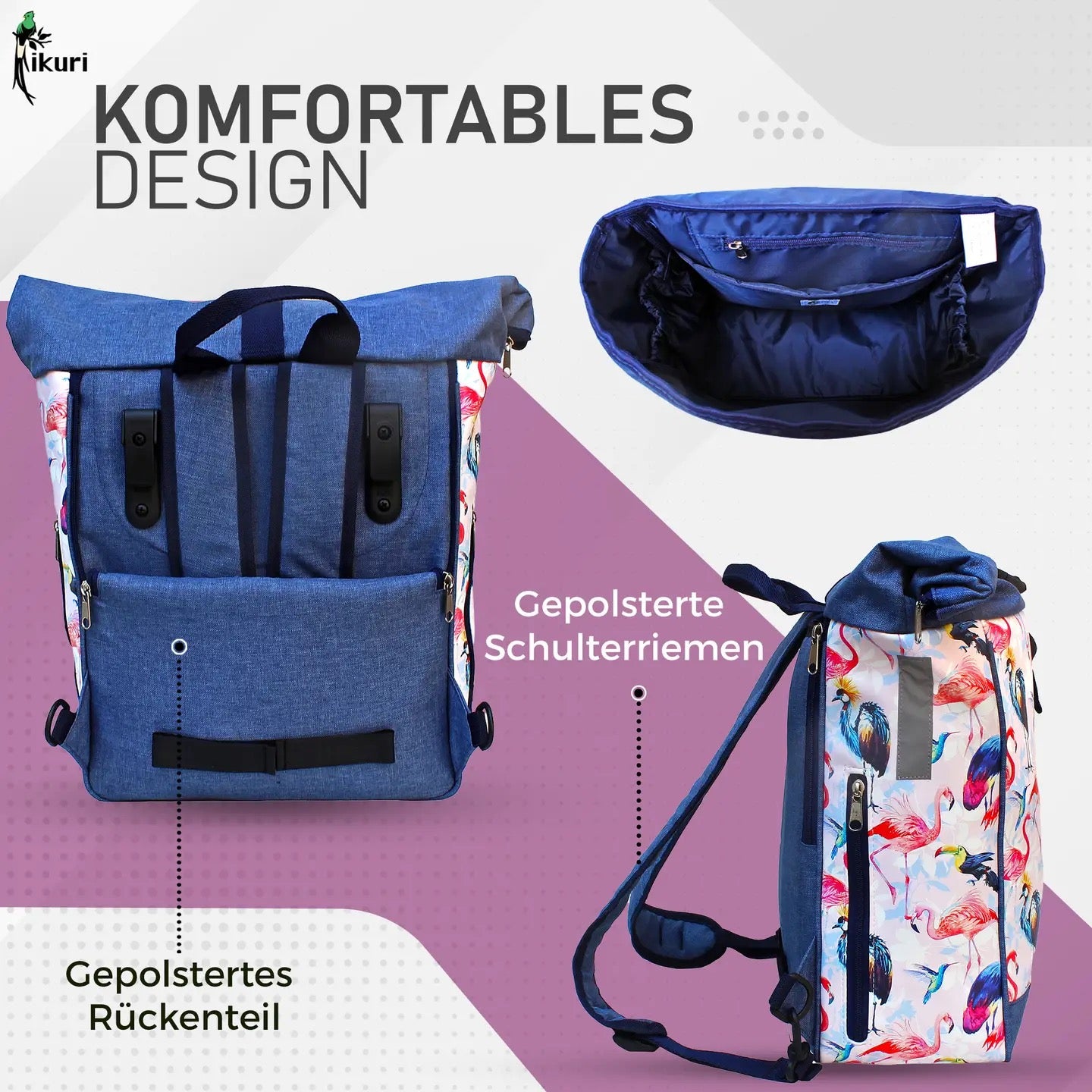 Kombi Fahrradtasche/Rucksack Pajaros