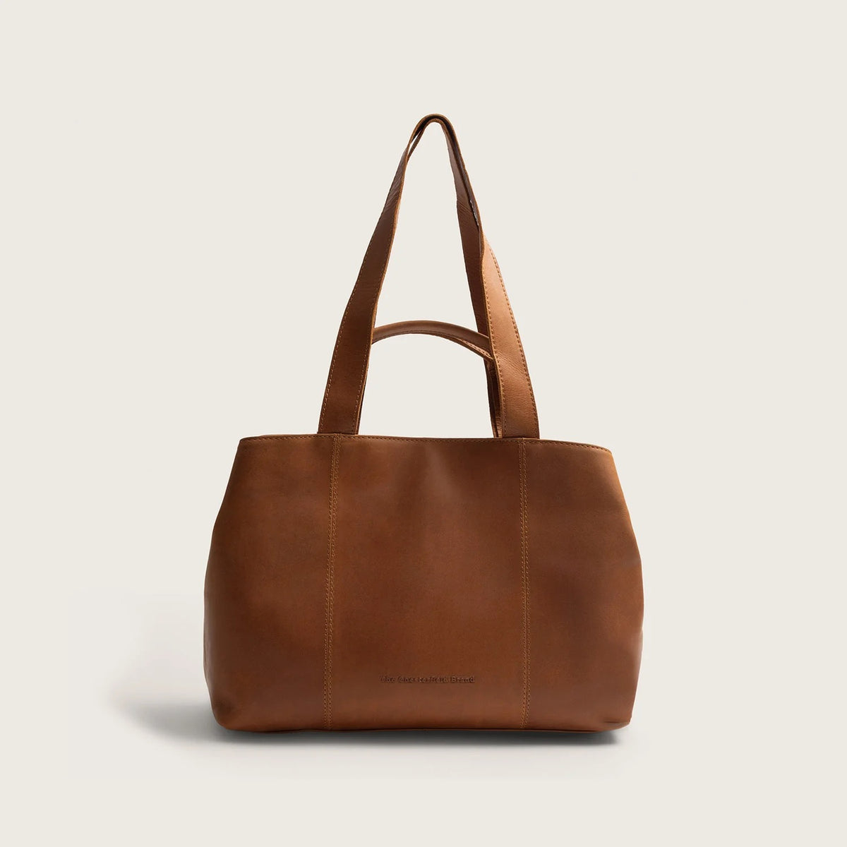 The Chesterfield Brand Gail Ledershopper in Cognac aus Wax Pull Up Leder