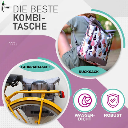 Kombi Fahrradtasche/Rucksack Peras