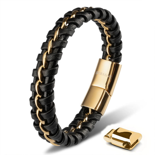 Lederarmband "Joy" entdecke das optimale Armband für Deinen Style - GOLD