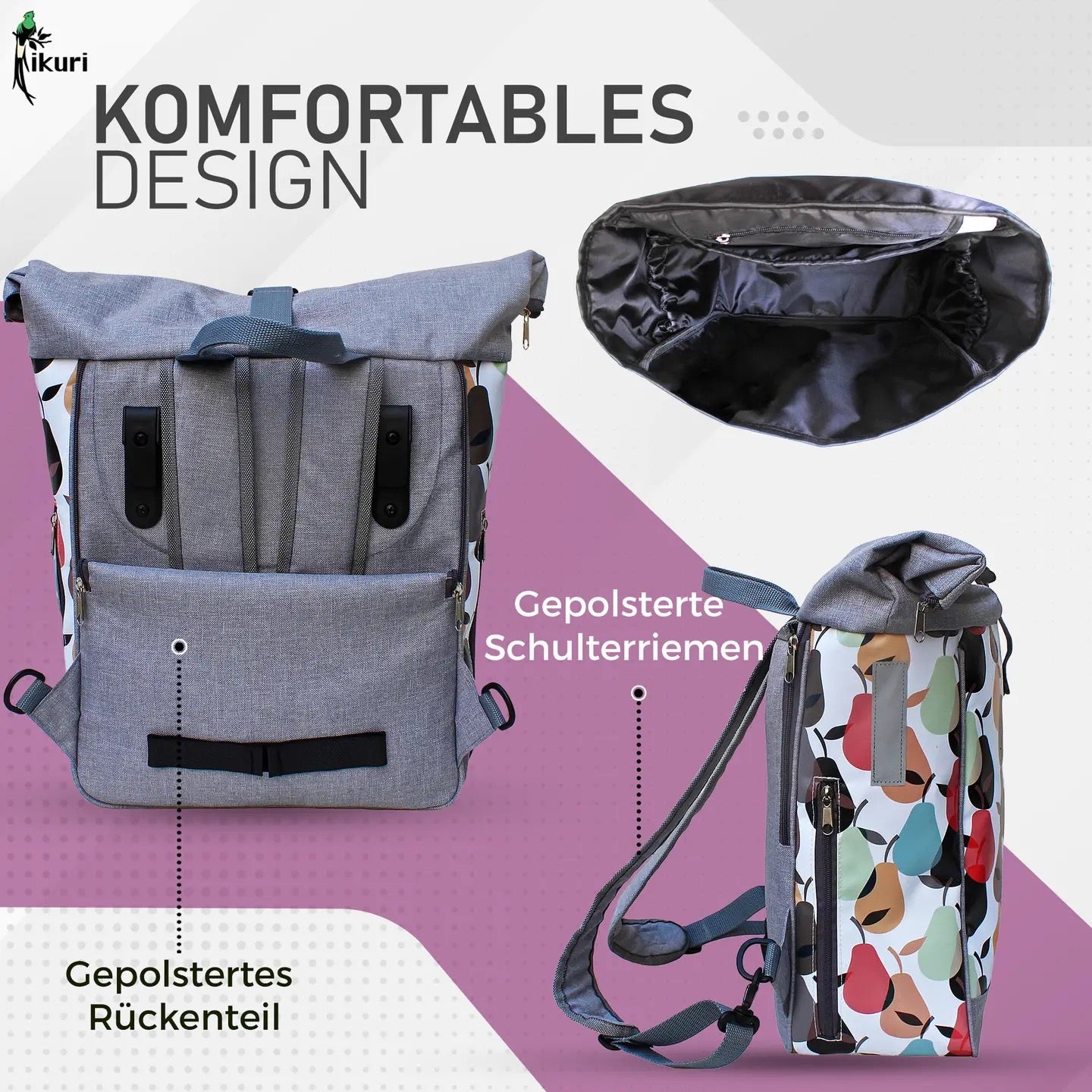 fahrradtasche rucksack kombi wasserdicht Kombi Fahrradtasche/Rucksack Peras – HOLE-X