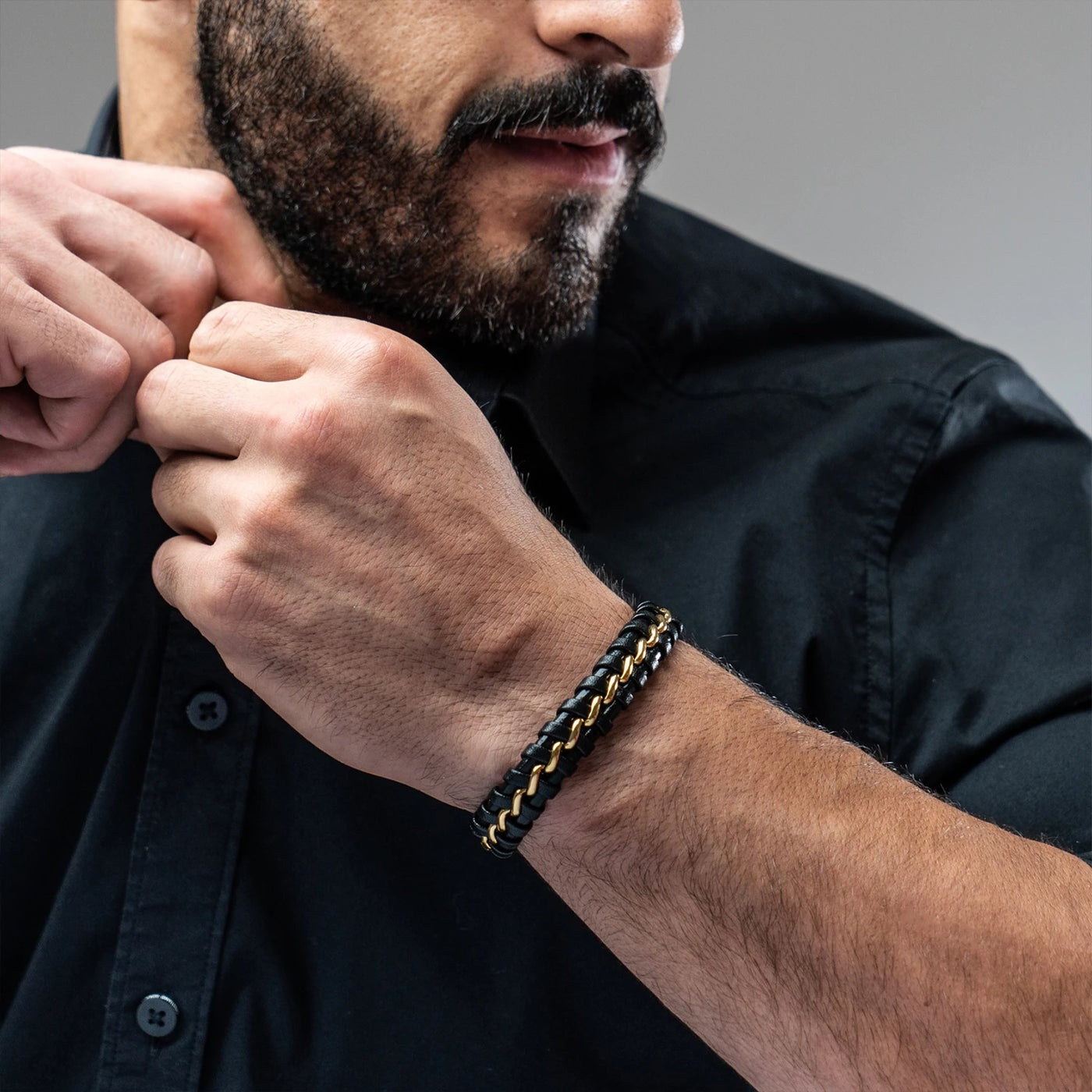 Lederarmband "Joy" entdecke das optimale Armband für Deinen Style - SILBER