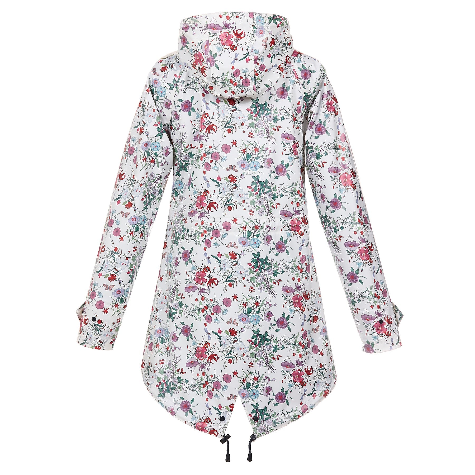 BMS HafenCity Coat SoftSkin Damen Regenmantel Blumenmuster All-Over-Print – BMS Hamburg | HOLE-X