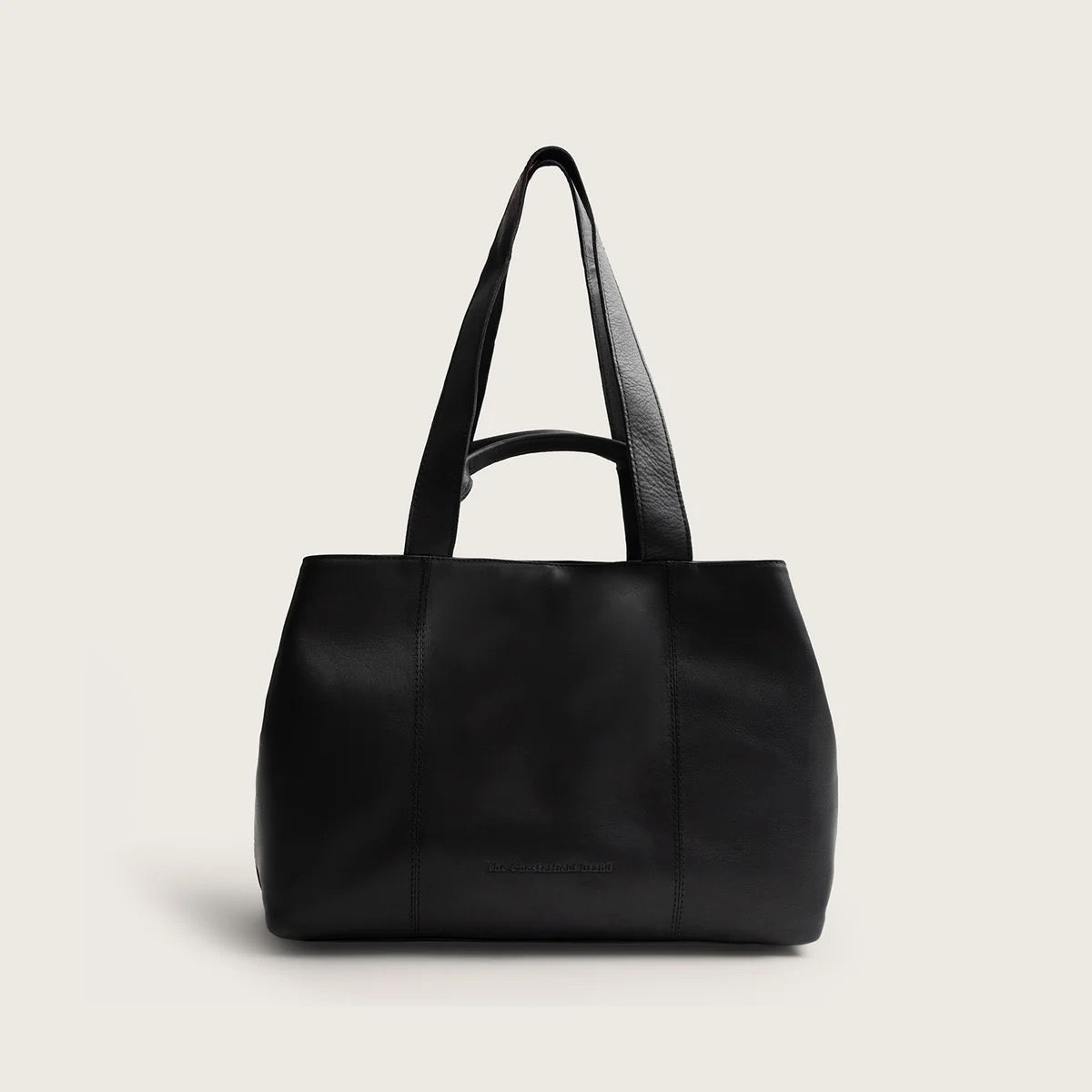 The Chesterfield Brand Gail Ledershopper in Schwarz aus Wax Pull Up Leder