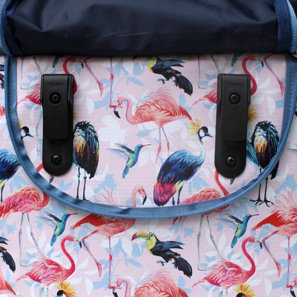 IKURI Fahrradtasche Pajaros – einseitig, wasserdicht, 13–21 l, Klickfix, handgefertigt