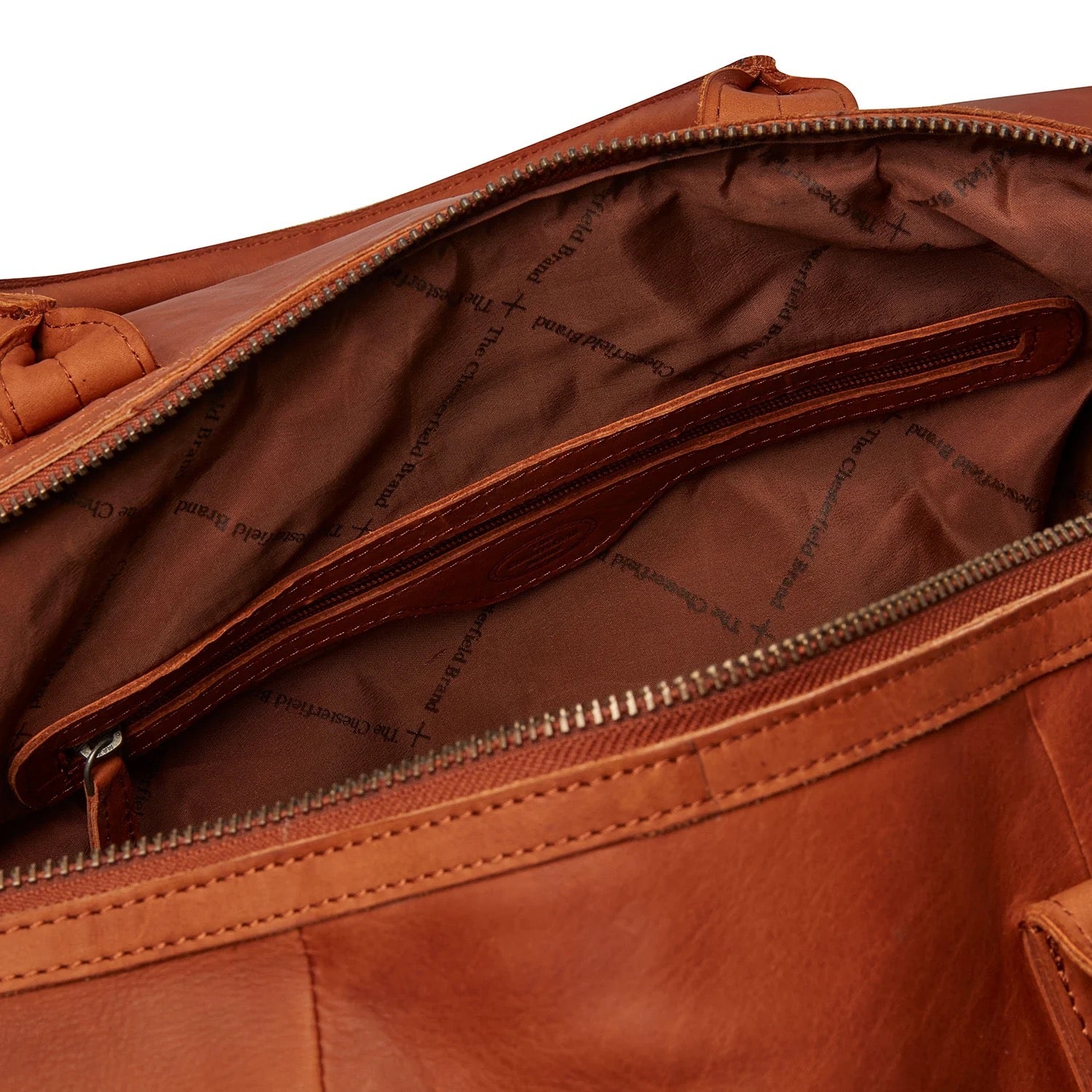 Leder Reisetasche Cognac Portsmouth