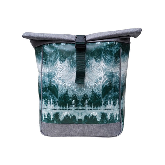 IKURI Kombi Fahrradtasche Rucksack Pinos – wasserdicht, 13–21 l, Klickfix, handgefertigt