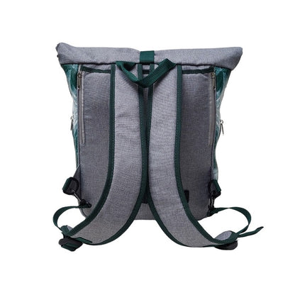 IKURI Kombi Fahrradtasche Rucksack Pinos – wasserdicht, 13–21 l, Klickfix, handgefertigt