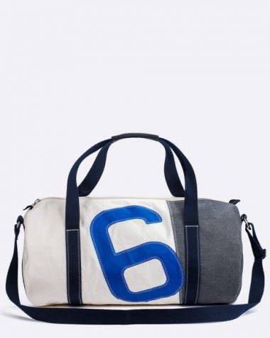 727 Sailbags Reisetasche Tasche Onshore Navy Marineblau * 100 % recycelte Segel * Null Abfall Ziel - HOLE-X-WORLD