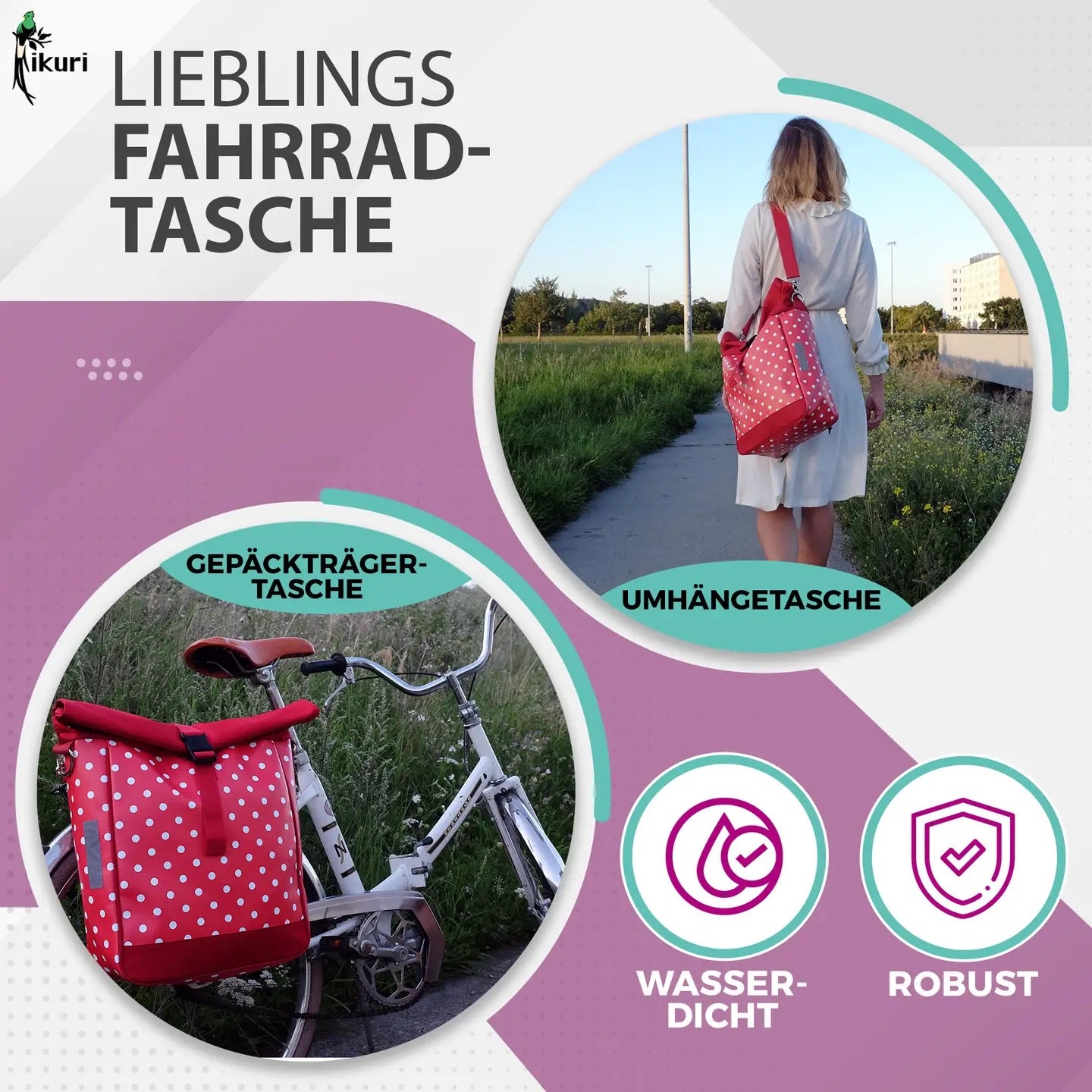 Fahrradtasche Lunares