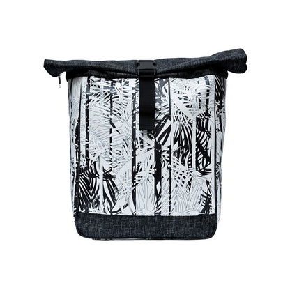 IKURI Kombi Fahrradtasche Rucksack Palmeras – wasserdicht, 15 l, Klickfix, handgefertigt