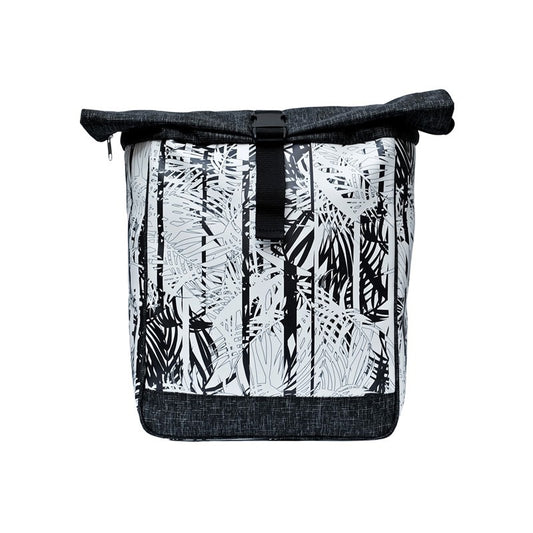 IKURI Kombi Fahrradtasche Rucksack Palmeras – wasserdicht, 15 l, Klickfix, handgefertigt