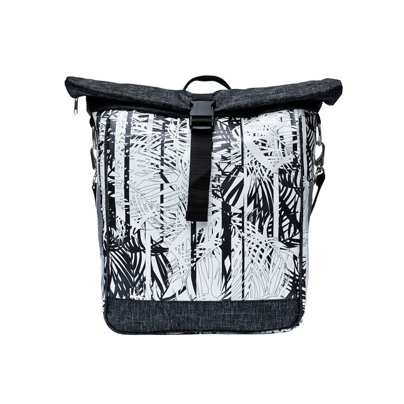 IKURI Fahrradtasche Palmeras – einseitig, wasserdicht, 13–21 l, Klickfix, handgefertigt