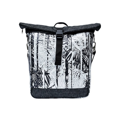 IKURI Fahrradtasche Palmeras – einseitig, wasserdicht, 13–21 l, Klickfix, handgefertigt
