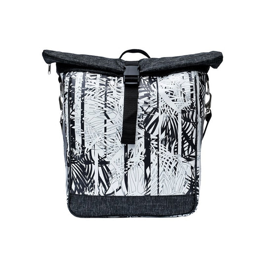 IKURI Fahrradtasche Palmeras – einseitig, wasserdicht, 13–21 l, Klickfix, handgefertigt