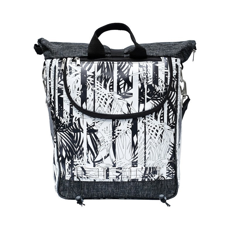 IKURI Fahrradtasche Palmeras – einseitig, wasserdicht, 13–21 l, Klickfix, handgefertigt