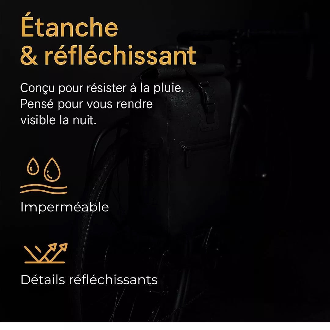 2-in-1 Fahrradtasche Ali Grün