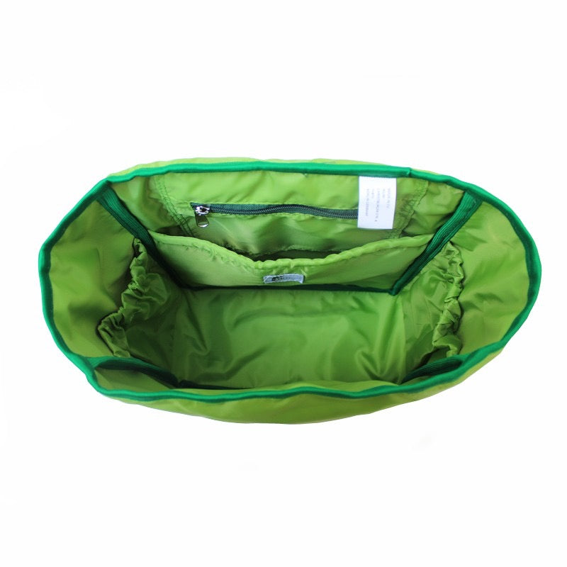 IKURI Kombi Fahrradtasche Rucksack Cactus – wasserdicht, 13–21 l, Klickfix, handgefertigt